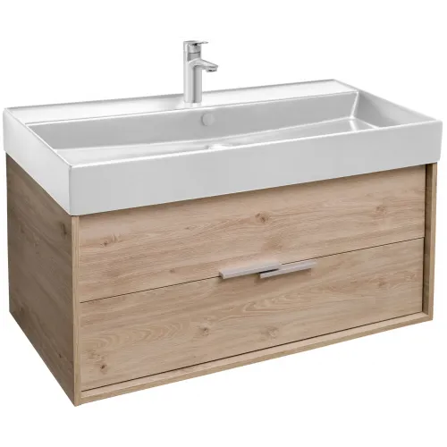 Модуль под раковину Vivienne 99,9х45,2х45,2 см, 2 ящика, дуб давос натуральный EB1668-E75-E75 Jacob Delafon