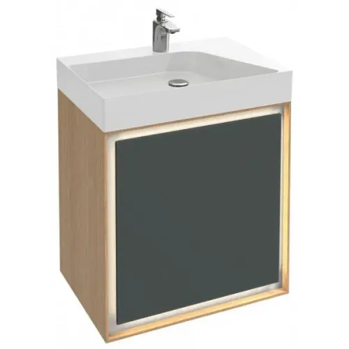 Модуль под раковину Rythmik pure 64х65х45,2 см, 64 см, серый антрацит EB1770-M53 Jacob Delafon