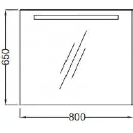 Комплект мебели для ванной Nouvelle Vague 81 см, коричневая кожа., подвесной монтаж, с подсветкой EB1413-NF+EB3030-NR2+EXAR112-Z-00 Jacob Delafon
