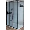 Душевая перегородка Walk-In Nouvelle Vague 30х200 см, 6 мм, черный профиль E94WS30-B1 Jacob Delafon