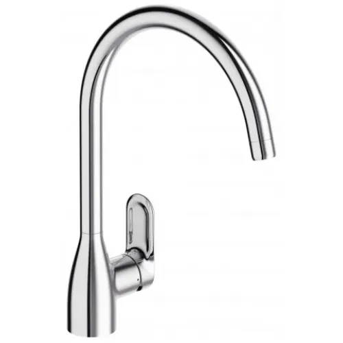 Смеситель для кухни Kumin поворотный излив, термостат E99477-CP Jacob Delafon