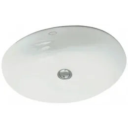 Встраиваемая снизу раковина Caxton 49х41 см, с отверстием для перелива, без отверстия для смесителя, санфарфор 2210-0 Jacob Delafon