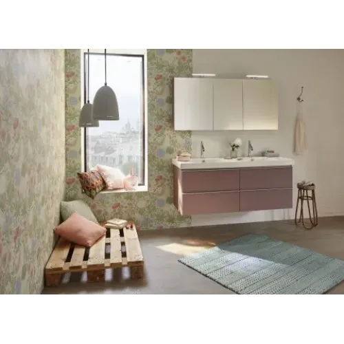 Модуль под раковину Odeon Up 137х48,5х53 см, белый блестящий лак EB997-G1C Jacob Delafon