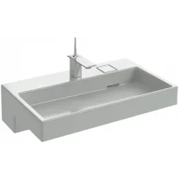 Модуль с раковиной Terrace 80 см, белый/белый, 2 выдвижных ящика, без подветки, подвесной монтаж, система push-to-open EXD112-00+EB1186-G1C-G1C Jacob Delafon