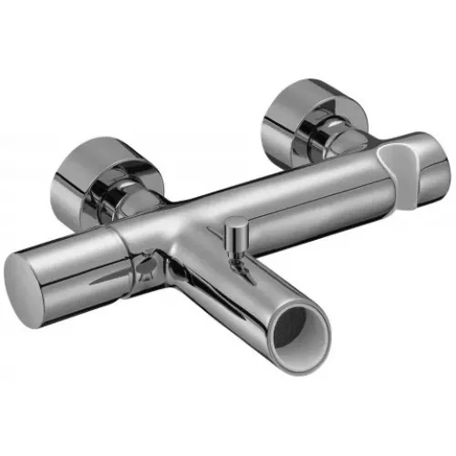 Настенный смеситель Toobi с выходом на душ (без лейки), неповоротный излив E8963-CP Jacob Delafon