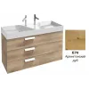 Модуль под раковину Rythmik 119,5х45х63,4 см, арлингтонский дуб, 3 выдвижных ящика EB1311-E70 Jacob Delafon