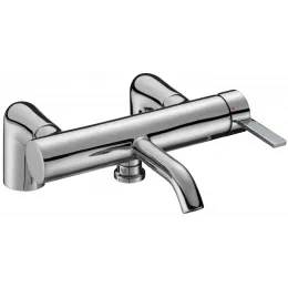 Настенный смеситель Stillness со скрытым переключателем, с выходом на душ (без лейки), неповоротный излив E12769-4-CP Jacob Delafon