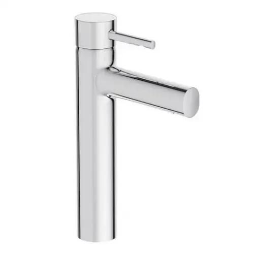 Смеситель для умывальника Cuff неповоротный излив, с донным клапаном E37303-CP Jacob Delafon