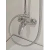 Душевая система без излива Brive выставочный образец, 5 режимов, 20 см, round, верхний душ, с лейкой E24329-CP/У Jacob Delafon