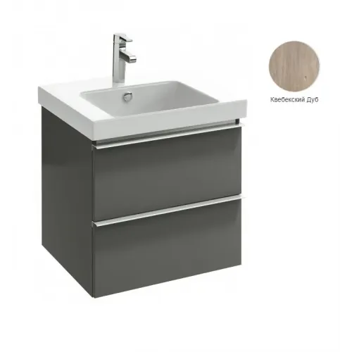 Модуль под раковину Odeon Up 57х48,5х53 см, квебекский дуб EB878-E10 Jacob Delafon