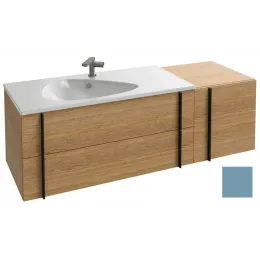 Модуль под раковину Nouvelle Vague 145х50,7х45,5 см, 2 ящика+1 ящик, розетка, аквамарин сатин EB3037RU-S50 Jacob Delafon