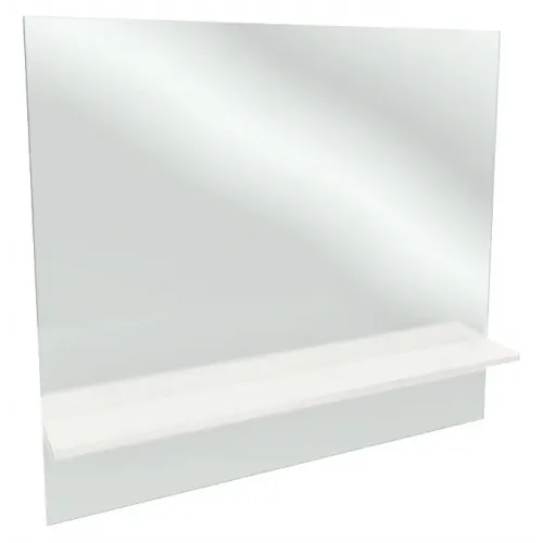 Зеркало Struktura 119х107,2 см, белая полка EB1215-N18 Jacob Delafon