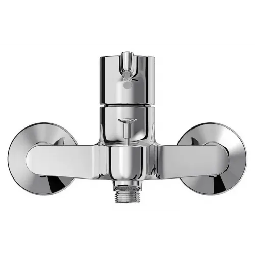 Настенный смеситель Viteo с выходом на душ (без лейки), неповоротный излив E15414-CP Jacob Delafon