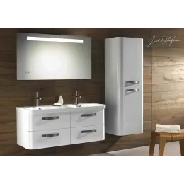 Зеркало 140х65 см, с подсветкой, с подогревом, с часами EB1165-NF Jacob Delafon