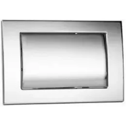 Клавиша смыва одинарная, хром, сталь, механическая, 1 клавиша E4318-ST Jacob Delafon