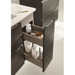 Модуль под раковину Soprano 96х53,5х63,4 см, 2 ящика + 1 вертикальный ящик, медный бетон EB1334-N28 Jacob Delafon