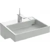 Подвесная раковина Terrace 80х49х8,9 см, санфарфор XD102K-00 Jacob Delafon