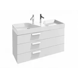 Модуль под раковину Rythmik 119,5х45х63,4 см, 3 ящика, белый глянцевый EB1311-N18 Jacob Delafon