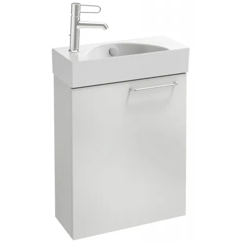 Модуль под раковину Odeon Rive Gauche 48,5х21,3х59,1 см, левосторонний, белый глянцевый, ручка хром EB2581G-R5-N18 Jacob Delafon