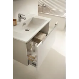 Подвесная раковина Struktura 80х48х12 см, 1 отверстие для смесителя, санфарфор EXH112-00 Jacob Delafon