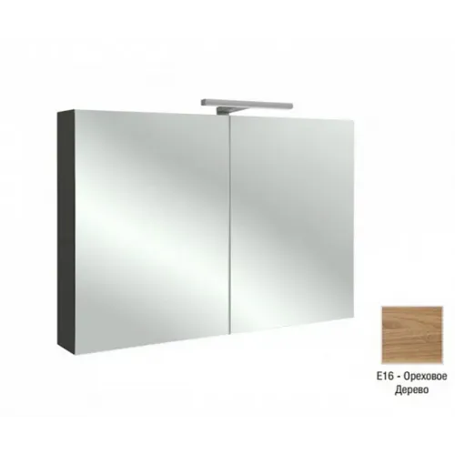 Зеркало Rythmik 80х65 см, ореховое дерево, со светодиодной подсветкой, с подсветкой EB796RU-E16 Jacob Delafon