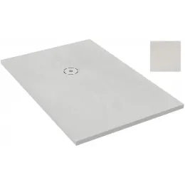 Поддон Singulier 120х80х3 см, жемчужно-белый, матовый, антискользящее покрытие, Neoroc, прямоугольный E67013-MAM Jacob Delafon
