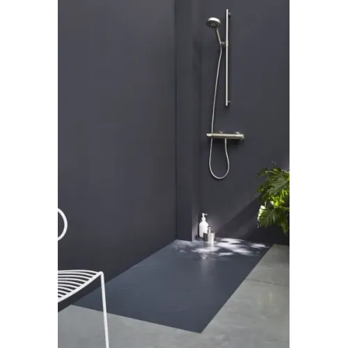 Поддон Singulier 190х90х3 см, серый, антискользящее покрытие, Neoroc, прямоугольный E67030-NAD Jacob Delafon