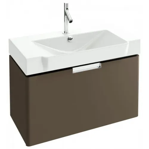 Модуль под раковину Reve 79х38х44,5 см, светло-коричневый блестящий лак, 1 выдвижной ящик EB1131-G80 Jacob Delafon