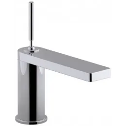 Смеситель для умывальника Composed излив 152 мм, неповоротный излив, с донным клапаном E73158-CP Jacob Delafon