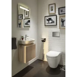 Модуль с раковиной Odeon Up 45 см, квебекский дуб, правосторонний, подвесной монтаж E4760-00+EB999D-E10 Jacob Delafon