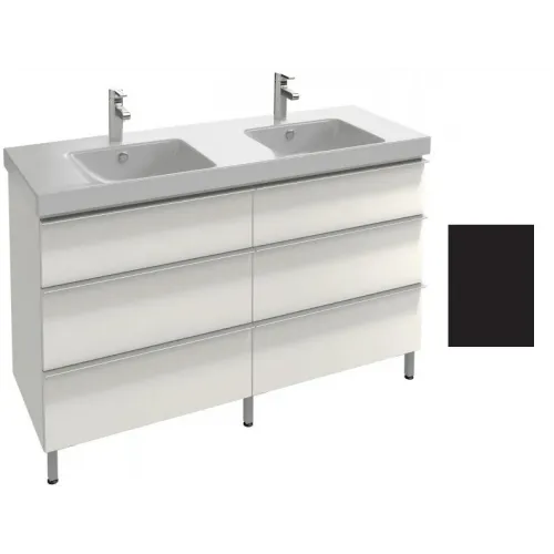 Модуль под раковину Odeon Up 137х48,5х73,8 см, черный матовый EB996-M61 Jacob Delafon