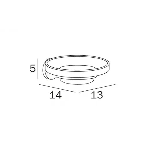 Мыльница INDA ONE A24110NE03