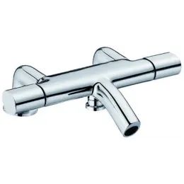 Смеситель на горизонтальную поверхность (деку) с изливом Talan с выходом на душ (без лейки), на 2 отв. E10107-CP Jacob Delafon