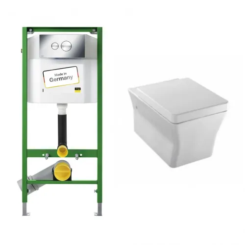 Комплект с инсталляцией Reve быстросъемное, с микролифтом E4811-00+713386 Jacob Delafon