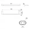 Полотенцедержатель INDA INDISSIMA A8818BCR