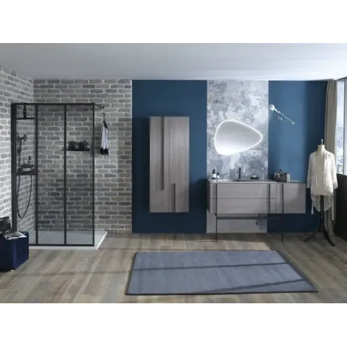 Модуль с раковиной Nouvelle Vague 145 см, белый блестящий, подвесной монтаж EXAP112-Z-00+EB3038-N18 Jacob Delafon