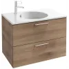 Модуль под раковину Odeon Rive Gauche 80х50,8х56,8 см, 2 ящика, квебекский дуб, ручки хром EB2522-R5-E10 Jacob Delafon