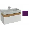Модуль под раковину Terrace 80х48х38 см, сливовый блестящий, верхний ящик из цельного дерева, система push-to-open EB1186-F26 Jacob Delafon