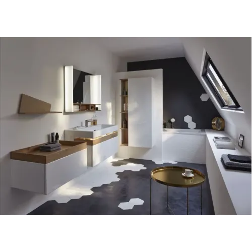 Тумба для ванной Terrace с ящиком из дерева, подвесной монтаж 80х48 см EB1743-G1C Jacob Delafon