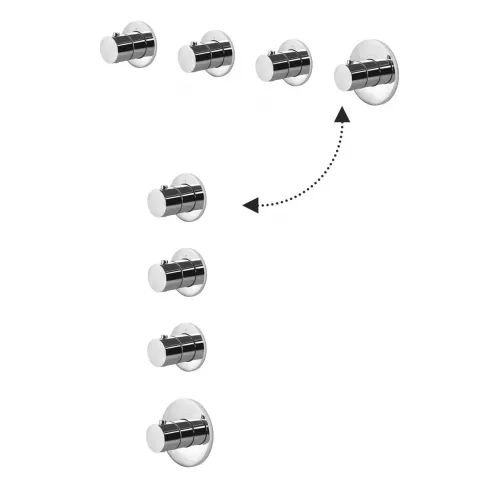 Комплект для ванны PAFFONI Modular Box KITMB019CR045KING