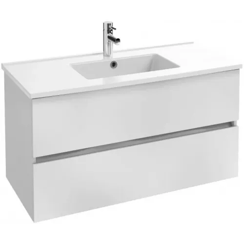 Модуль под раковину Tolbiac 98х46х52 см, 2 ящика, белый глянцевый EB2383-J5 Jacob Delafon