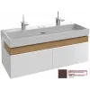 Модуль под раковину Terrace 120х48х38 см, ледяной коричневый лак, верхний ящик из цельного дерева, система push-to-open EB1188-N23 Jacob Delafon