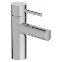 Смеситель для умывальника Cuff излив 99мм, неповоротный излив, с донным клапаном, термостат E37041-CP Jacob Delafon