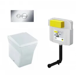 Комплект с инсталляцией Reve микролифт, быстросъемное, с микролифтом E4813-00+596323+622220 Jacob Delafon