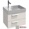 Модуль под раковину Rythmik 59,5х45х42,4 см, 2 ящика, серый титан глянцевый EB1301-N21 Jacob Delafon