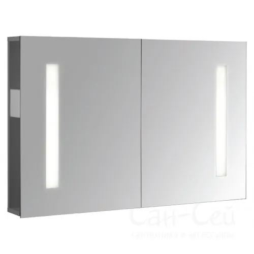 Зеркало Replay 100х65 см, шкаф, правосторонний, с подсветкой EB1062DRU-NF Jacob Delafon