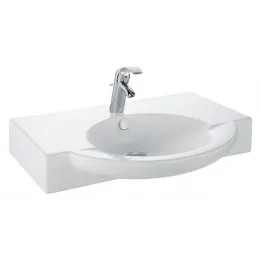 Подвесная раковина Presqu'ile 80х53,5х11,5 см, санфарфор E1343-00 Jacob Delafon