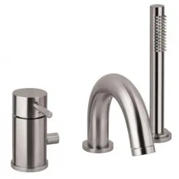 Смеситель на борт ванны с душем Paffoni Light LIG047ST