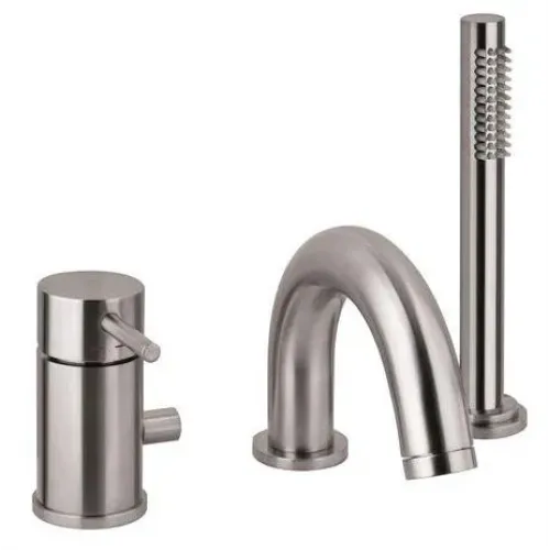 Смеситель на борт ванны с душем Paffoni Light LIG047ST