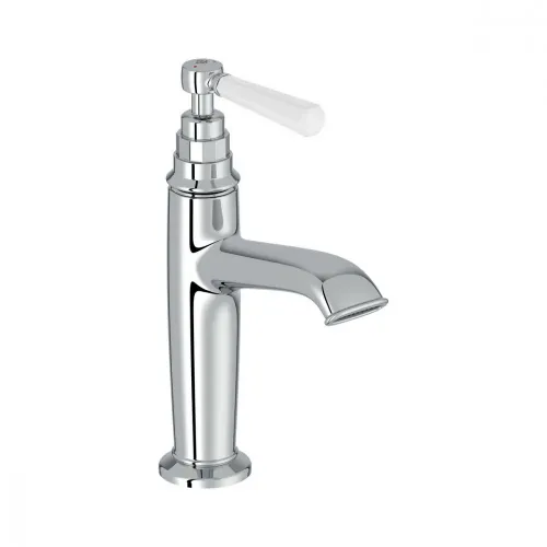 Смеситель для умывальника Cleo неповоротный излив, без донного клапана E24308-CP Jacob Delafon